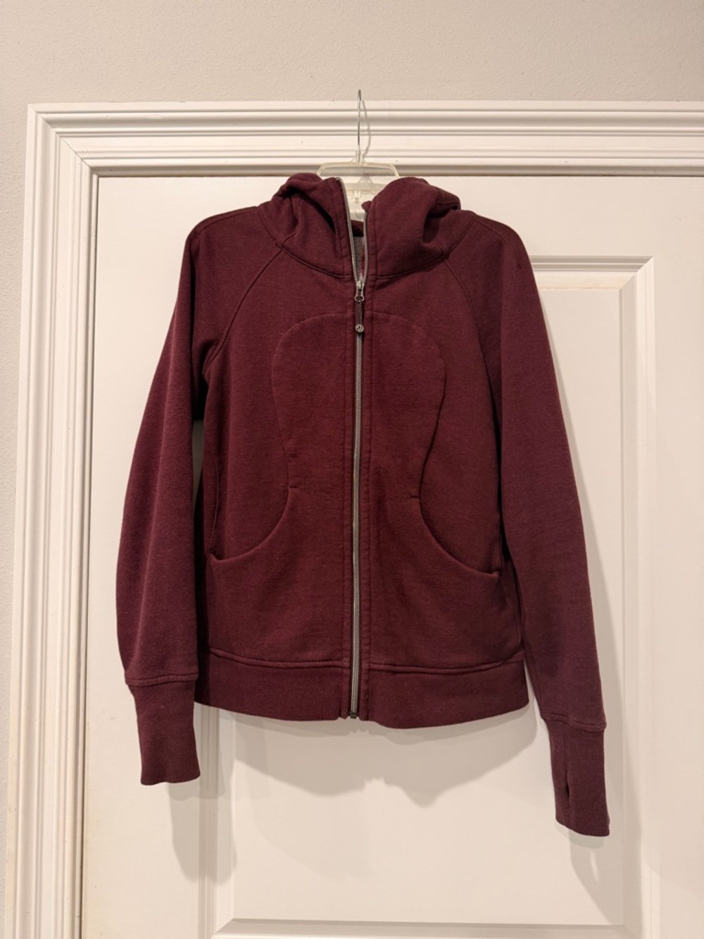 Lululemon full zip scuba hoodie size 8